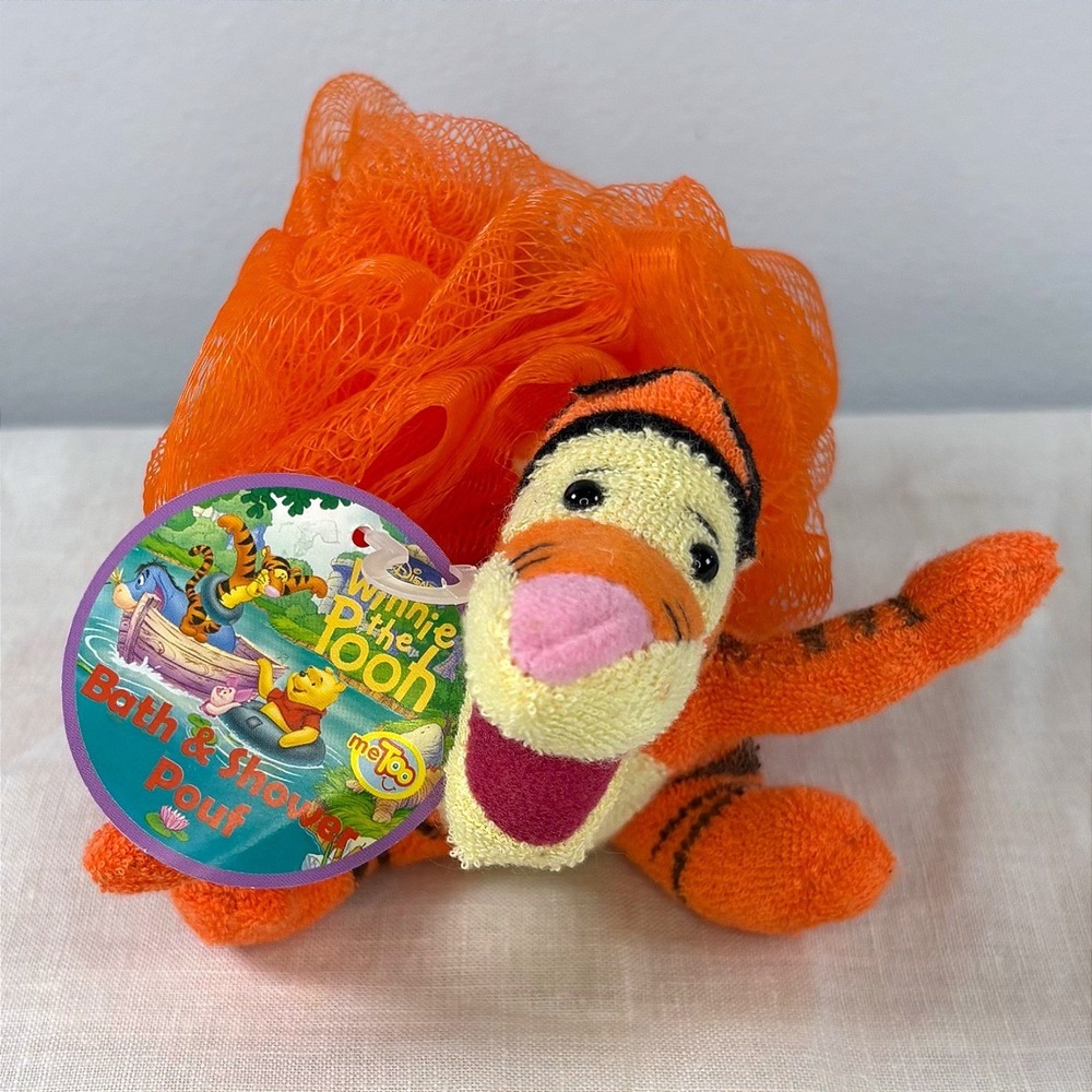Disney Winnie the Pooh Tigger Bath and Shower Pouf 1999